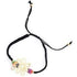 AussieSuperStore Jewellery Making Supplies Bracelet with Gold Flower/Diamante Bracelet with Gold Flower/Diamante | Charm Bracelet for Kids & Children 9331468058595 VCBRAC06